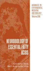 Tapa de Neurobiology of Essential Fatty Acids