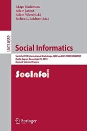 Tapa de Social Informatics