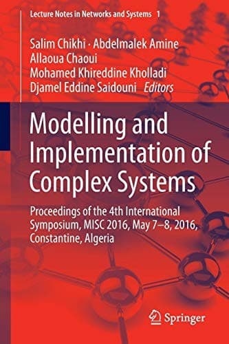 Tapa de Modelling and Implementation of Complex Systems