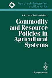 Tapa de Commodity and resource policies in agricultural systems