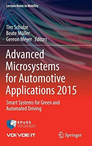 Tapa de Advanced Microsystems for Automotive Applications 2015