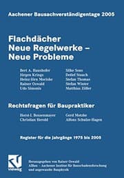 Tapa de Aachener Bausachverständigentage 2005