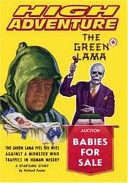 Tapa de High Adventure #80 (The Green Lama)