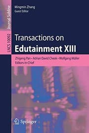Tapa de Transactions on Edutainment XIII