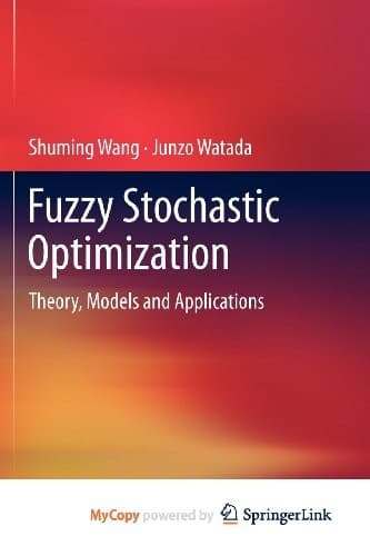 Tapa de Fuzzy Stochastic Optimization