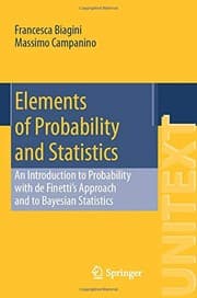 Tapa de Elements of Probability and Statistics