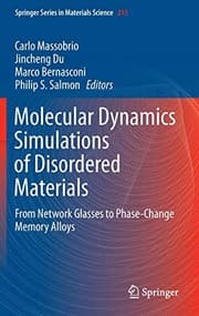 Tapa de Molecular Dynamics Simulations of Disordered Materials