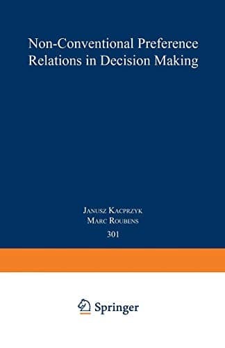 Tapa de Non-Conventional Preference Relations in Decision Making