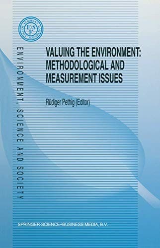 Tapa de Valuing the Environment