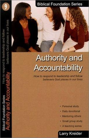 Tapa de Authority and Accountability