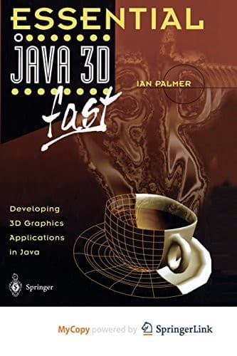 Tapa de Essential Java 3D fast