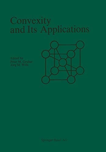 Tapa de Convexity and Its Applications