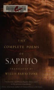 Tapa de The complete poems of Sappho
