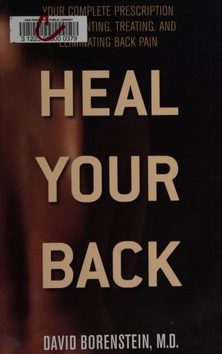 Tapa de Heal your back
