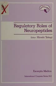 Tapa de Regulatory roles of neuropeptides