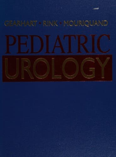 Tapa de Pediatric urology