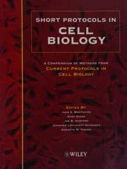 Tapa de Short protocols in cell biology