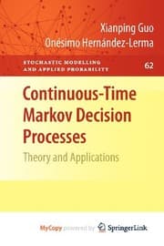 Tapa de Continuous-Time Markov Decision Processes