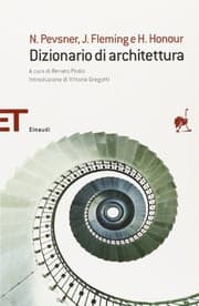 Tapa de Dizionario di architettura
