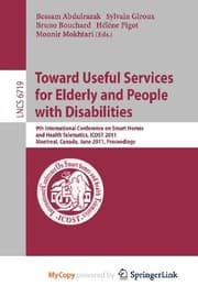 Tapa de Towards Useful Services for Elderly and People with Disabilities