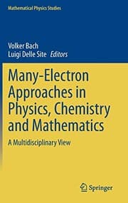 Tapa de Many-Electron Approaches in Physics, Chemistry and Mathematics