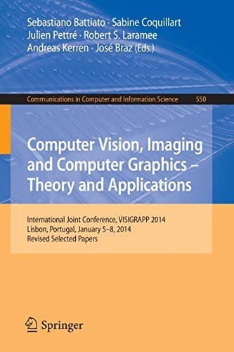Tapa de Computer Vision, Imaging and Computer Graphics - Theory and Applications