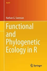 Tapa de Functional and Phylogenetic Ecology in R