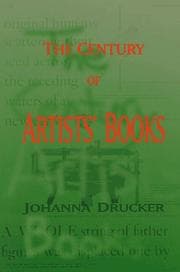 Tapa de The century of artists' books