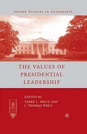 Tapa de The Values of Presidential Leadership