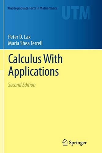 Tapa de Calculus With Applications