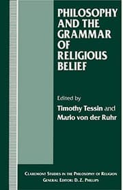Tapa de Philosophy and the Grammar of Religious Belief