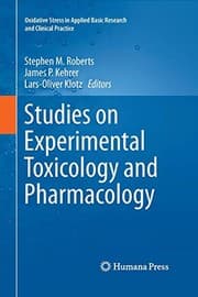 Tapa de Studies on Experimental Toxicology and Pharmacology