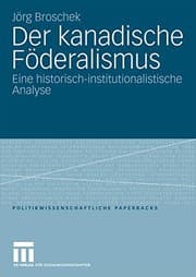 Tapa de Der Kanadische Föderalismus