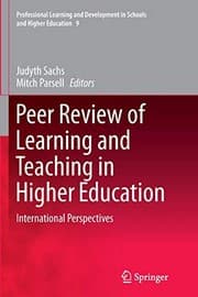 Tapa de Peer Review of Learning and Teaching in Higher Education