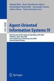 Tapa de Agent-oriented Information Systems IV