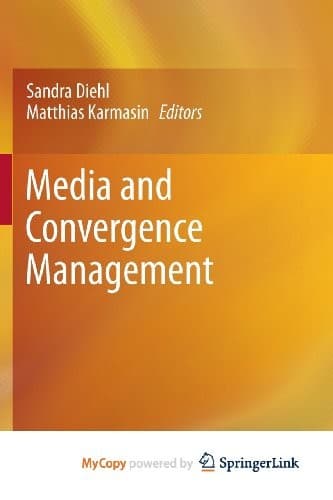 Tapa de Media and Convergence Management