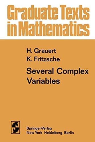 Tapa de Several Complex Variables