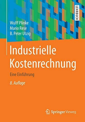 Tapa de Industrielle Kostenrechnung
