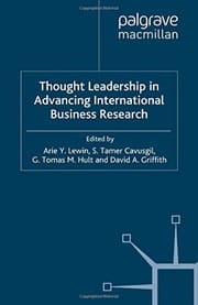 Tapa de Thought Leadership in Advancing International Business Research