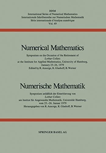 Tapa de Numerical Mathematics / Numerische Mathematik