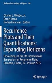 Tapa de Recurrence Plots and Their Quantifications : Expanding Horizons