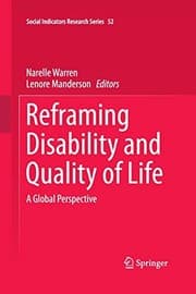 Tapa de Reframing Disability and Quality of Life