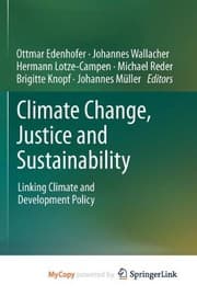 Tapa de Climate Change, Justice and Sustainability