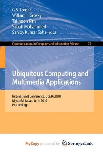 Tapa de Ubiquitous Computing and Multimedia Applications