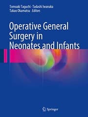 Tapa de Operative General Surgery in Neonates and Infants