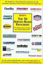 Tapa de Bond's Top 50 Service-Based Franchises
