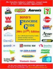Tapa de Bond's Franchise Guide 2004
