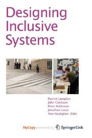 Tapa de Designing Inclusive Systems