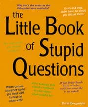 Tapa de The Little Book of Stupid Questions
