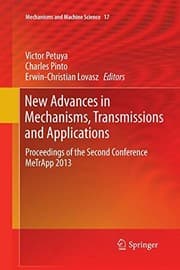 Tapa de New Advances in Mechanisms, Transmissions and Applications